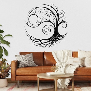 Tree of Life Metal Wall Art, Tree Of Life Home Decor, Metal Wall Art, Home Decor Modern Art