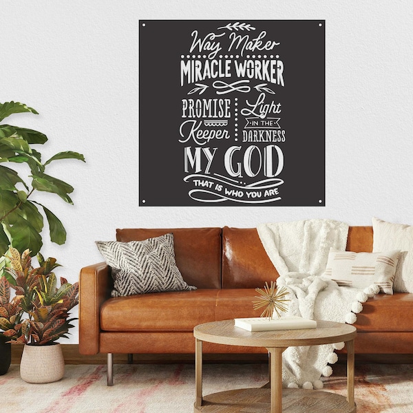 Metal Wall Sayings Etsy