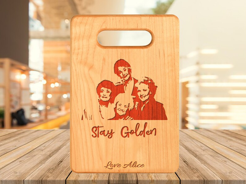 Golden Girls Gift Golden Girls Chopping Board Golden Girls Cutting Board Custom Message