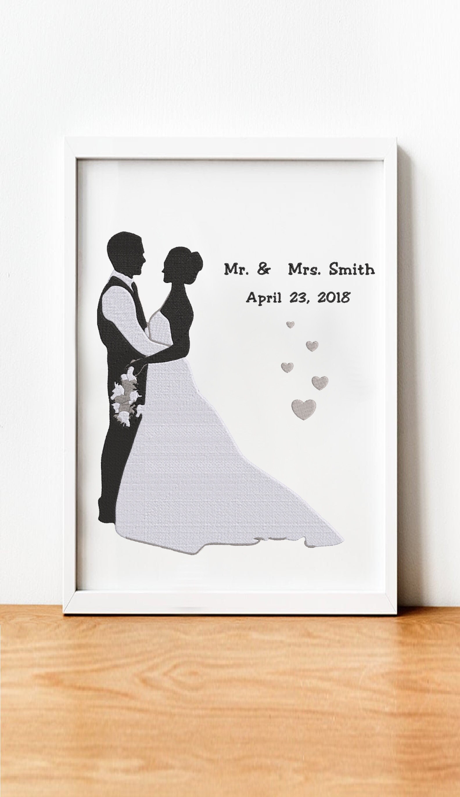 Personalized Wedding Gift, Gifts for the Couple, Picture Frame, Mr and Mrs  Gift, Custom Wedding, Wedding Picture Gift, Keepsake Gift, Frame