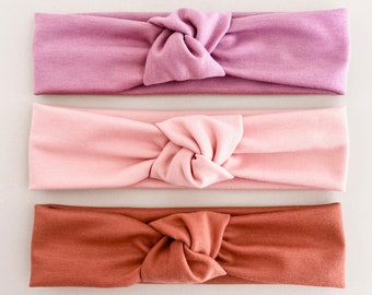 Knot Headbands / 3 sizes/ Infant/ Toddler/ Child/Adult