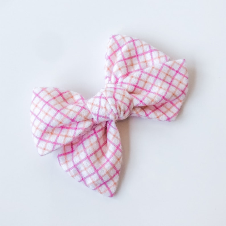 Pink Lattice Plaid