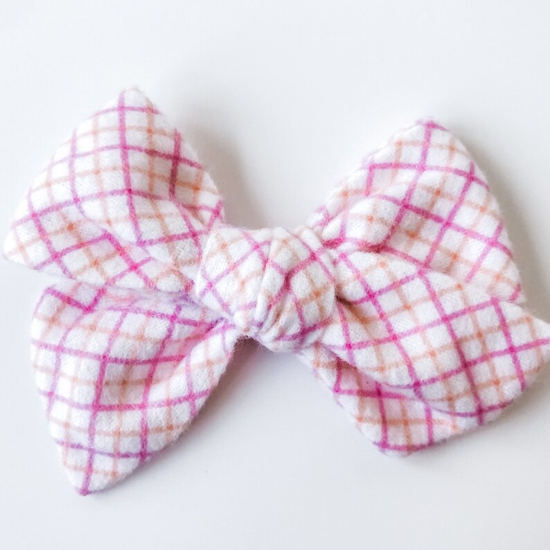 Pink Lattice Plaid