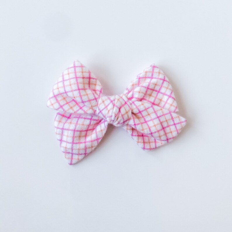 Pink Lattice Plaid