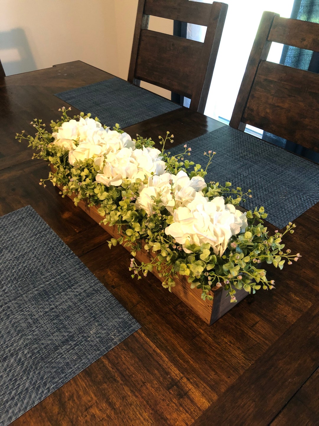Kitchen Table Centerpiece | Dining Room Table Centerpiece | Farmhouse Centerpiece | Mantle Decor ...
