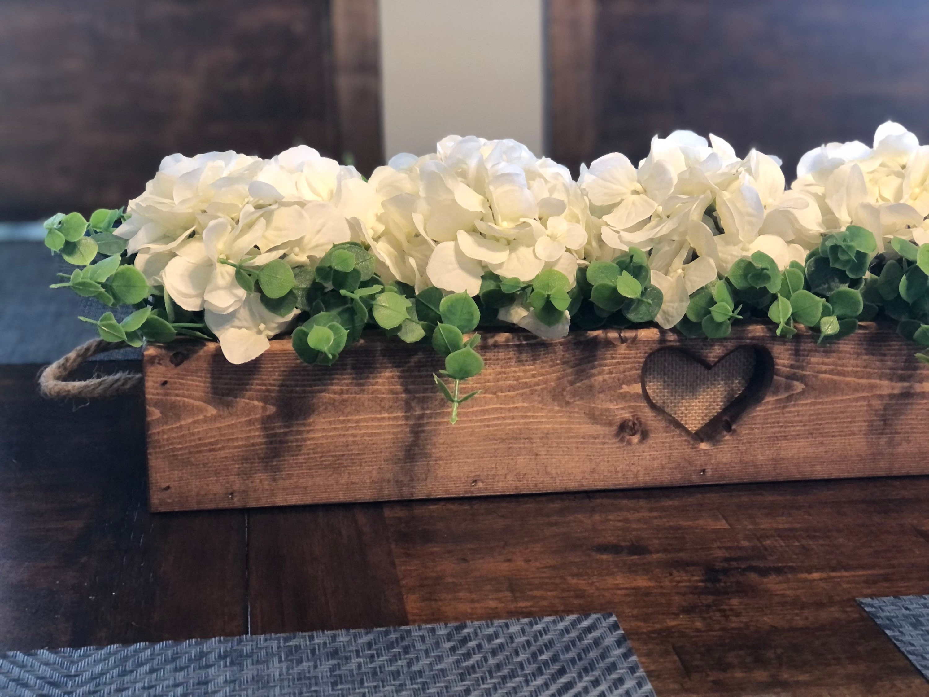 Floral Centerpiece Dining Room Table Centerpiece Kitchen | Etsy