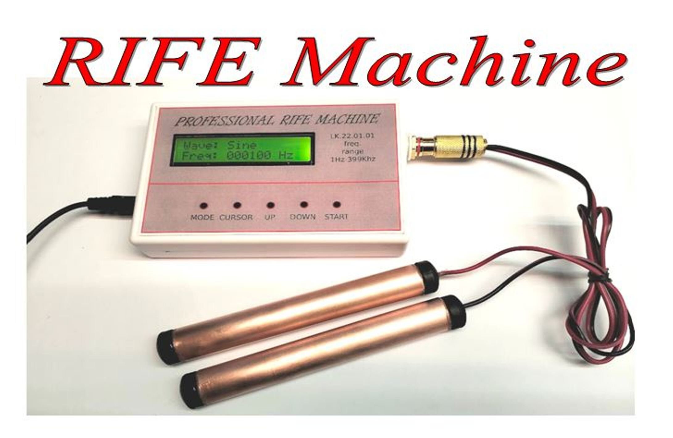 Rife Machine Frequency Generator, Generator Equipment