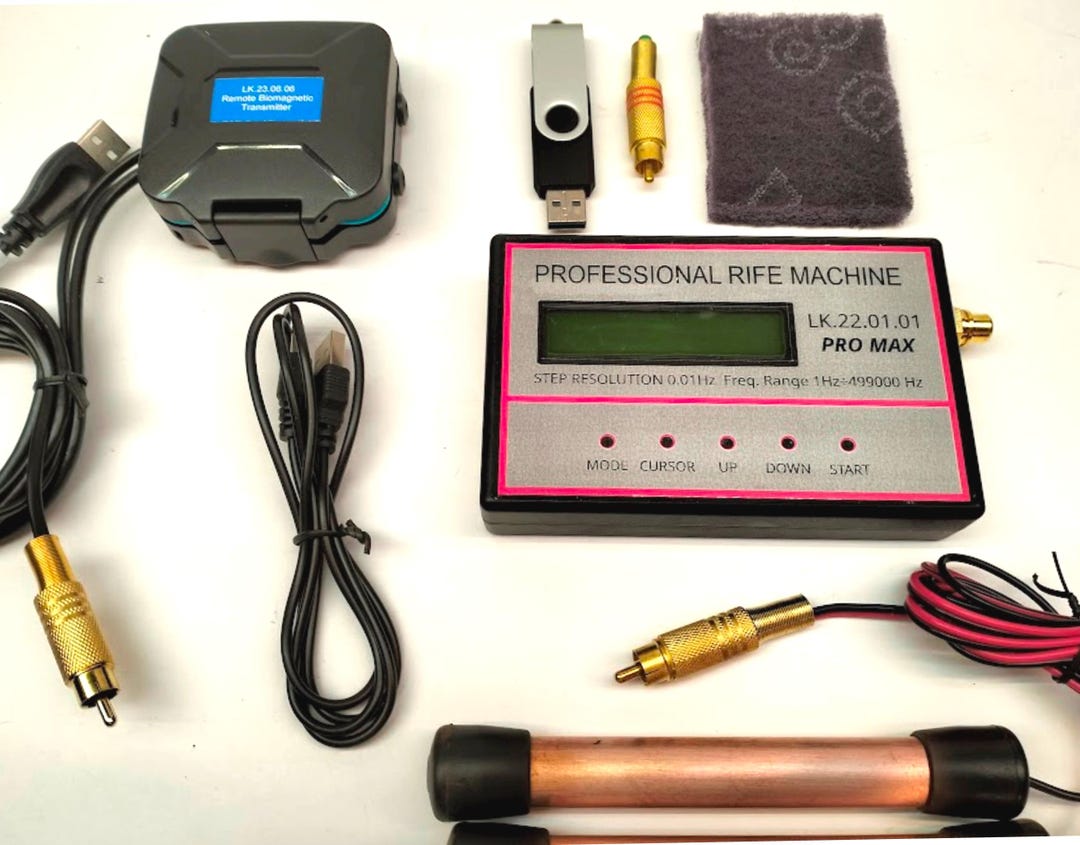 Rife Machine + Remote Dna LK 22.01.01 PROFESSIONAL RIFE Machine Multi ...