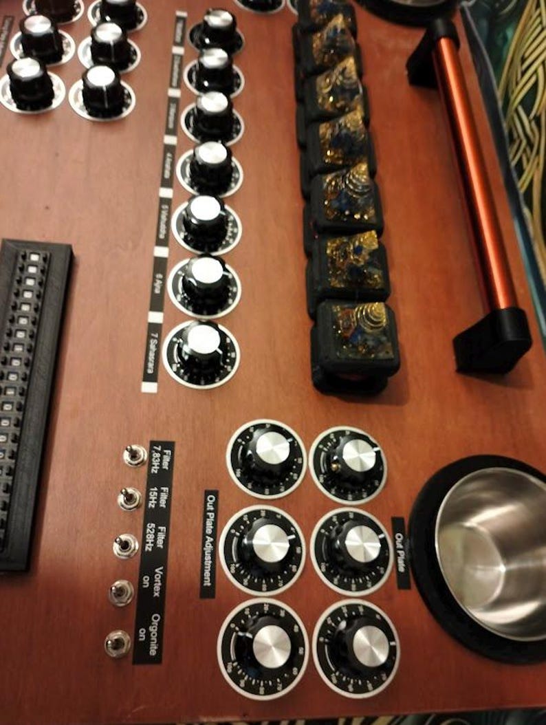 RAD5000-A High Quality Radionics Machine 7 Chakra Radionics Rates ...