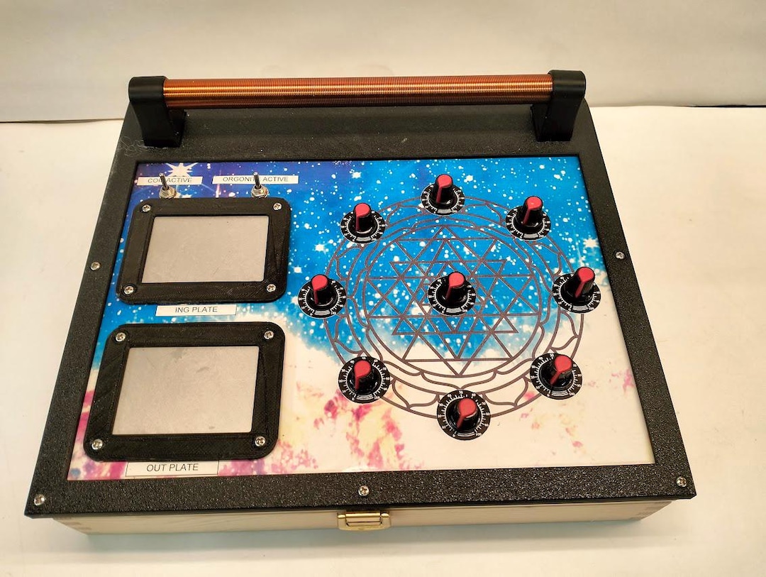 Radionics Machine 7-rate Passive Sacred Geometry Sri Yantra (sri Chakra ...