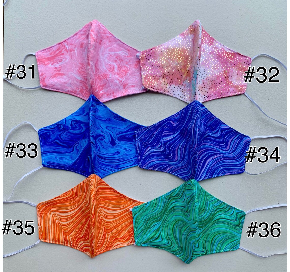 3layered Face Mask Australian Made Reusable & Washable Etsy Australia