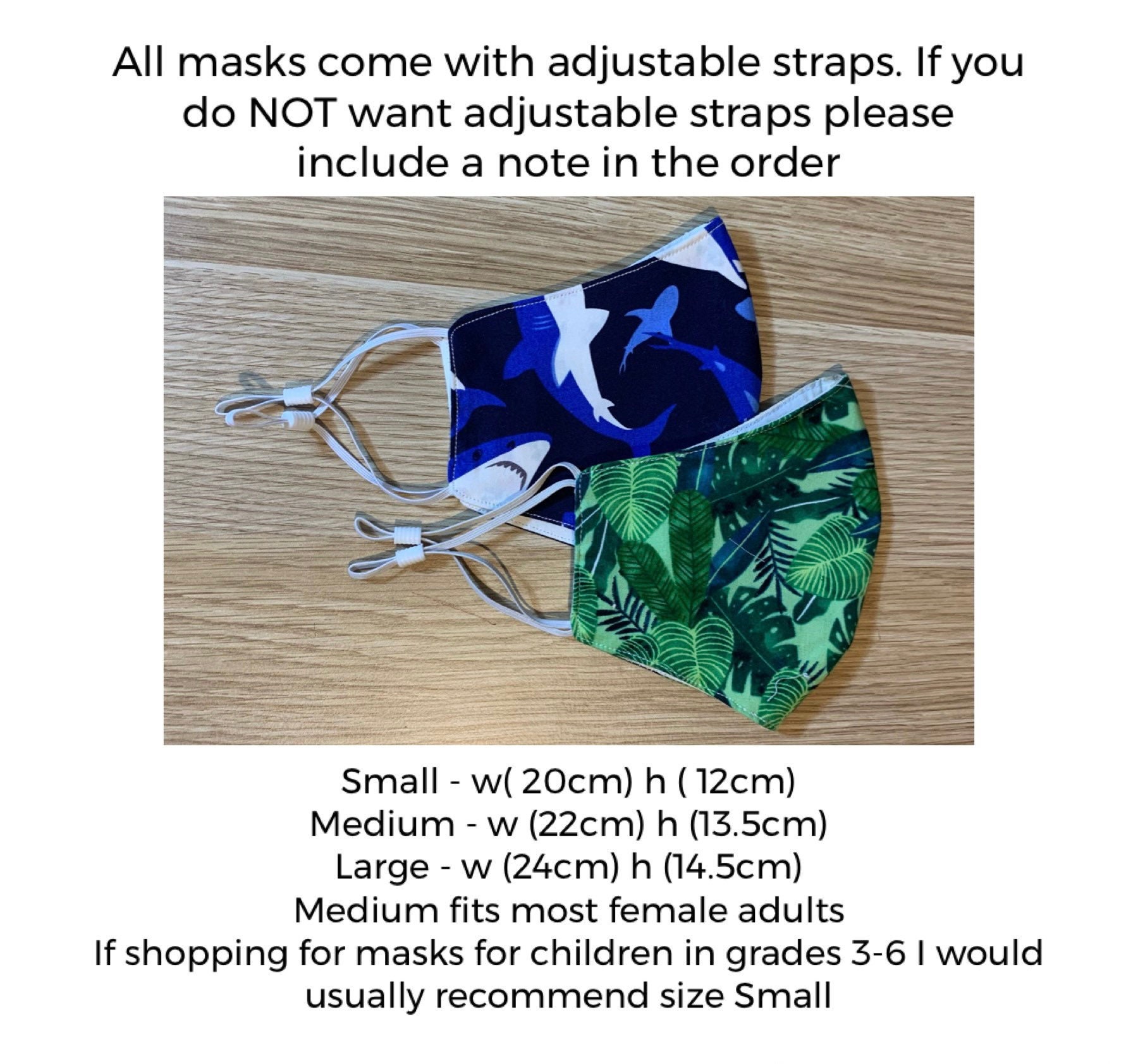 3layered Face Mask Australian Made Reusable & Washable Etsy Australia