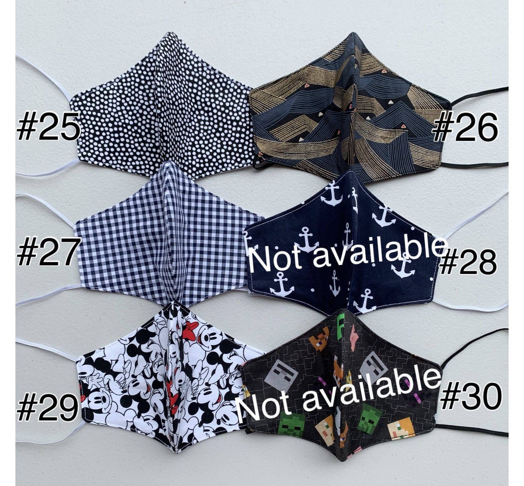 3layered Face Mask Australian Made Reusable & Washable Etsy Australia