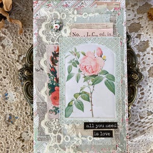 Handmade envelope/ money gift envelope/ greeting envelope/ scrapbooking envelope/ paper envelope/ junk journal envelope