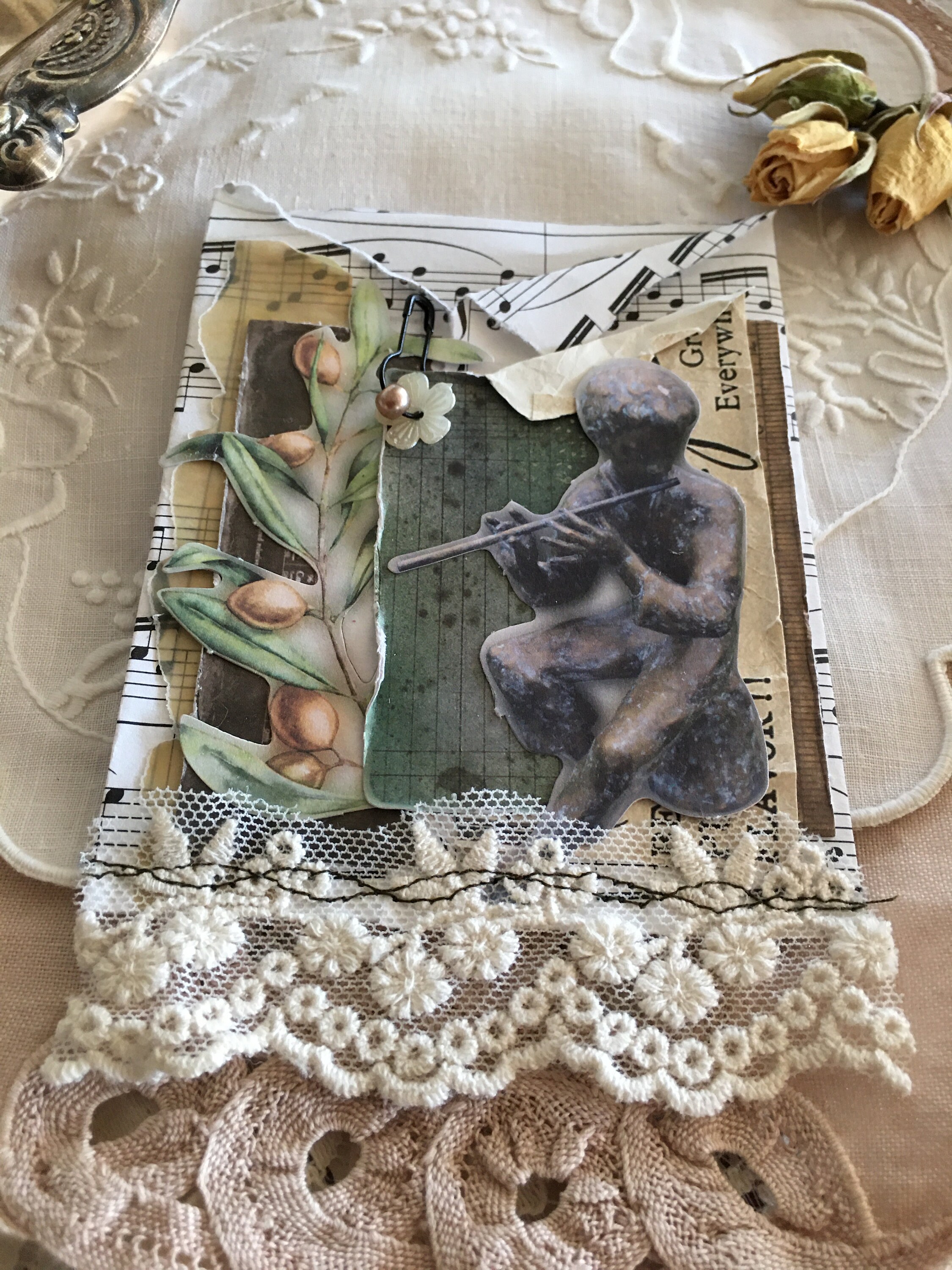 Junk Journal Pocket/ Card/ Ephemera/ Handmade Junk Journal - Etsy