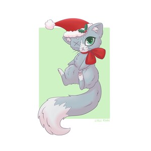 Engel de Kat - 'Ongewensten' Xmas Charity Card
