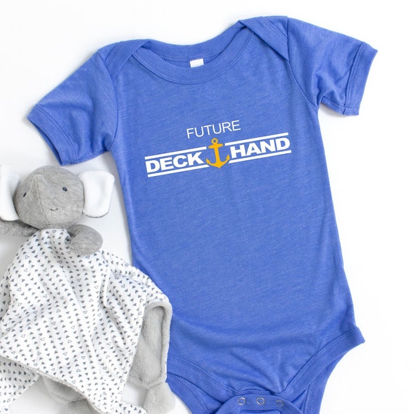 Future Deck Hand Baby Bodysuit