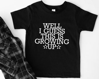 This is Growing Up Toddler Short Sleeve Tee