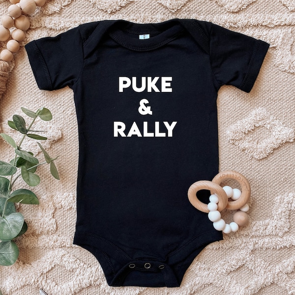 Puke & Rally Baby Bodysuit