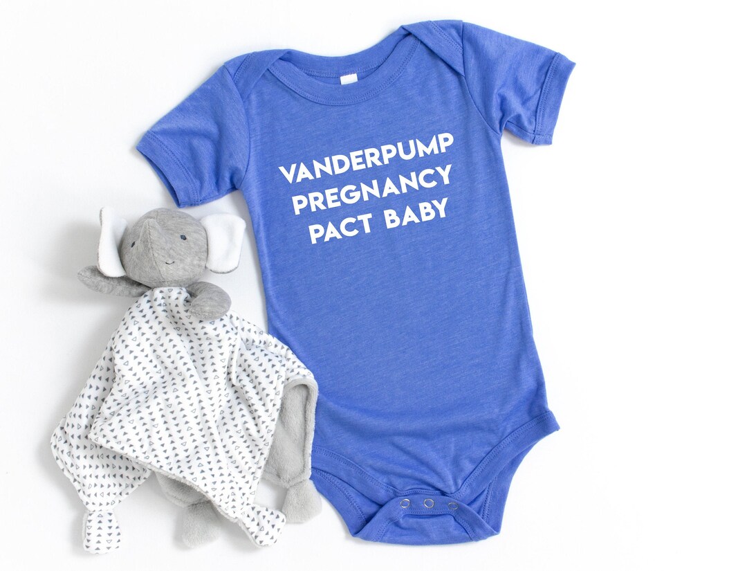Vanderpump Pregnancy Pact Baby Bodysuit Etsy