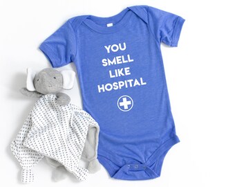 You Smell Like Hospital Baby Bodysuit | Real Housewives of Salt Lake City