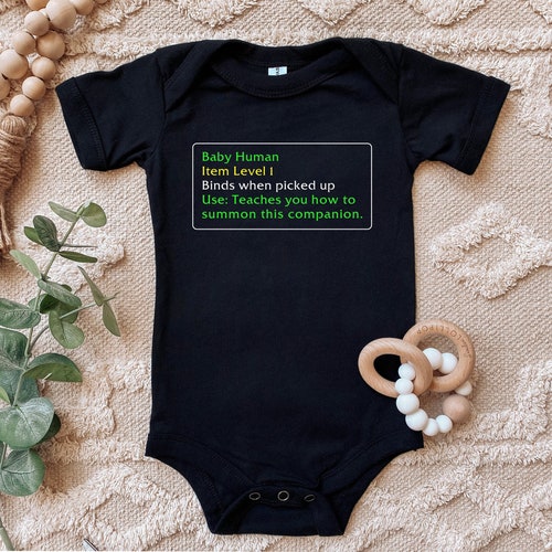 Binds When Picked Up Baby Bodysuit | World of Warcraft