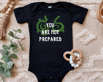 WoW Illidan You Are Not Prepared Baby Bodysuit | World of Warcraft