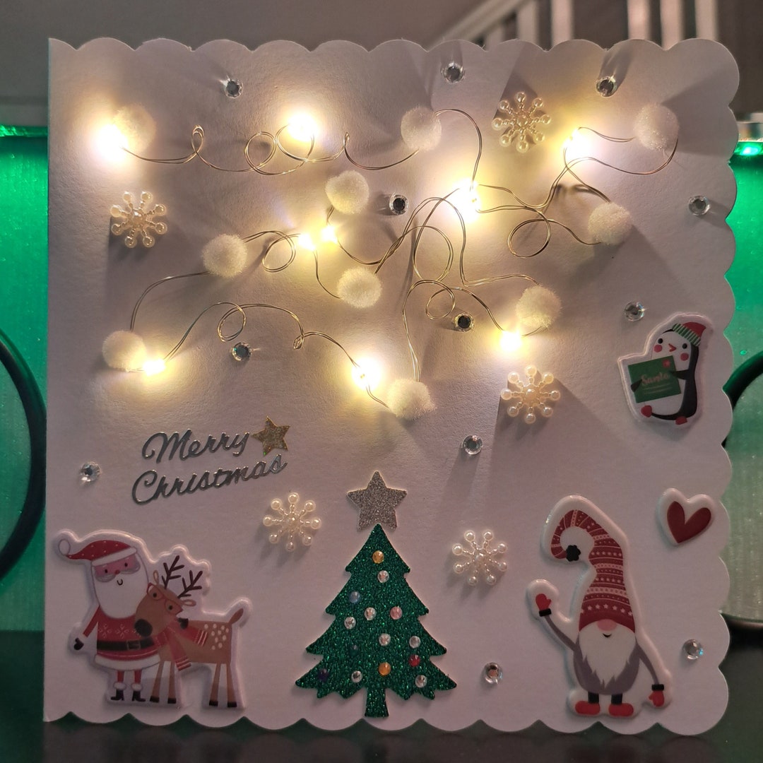 Light Up Christmas Cards 