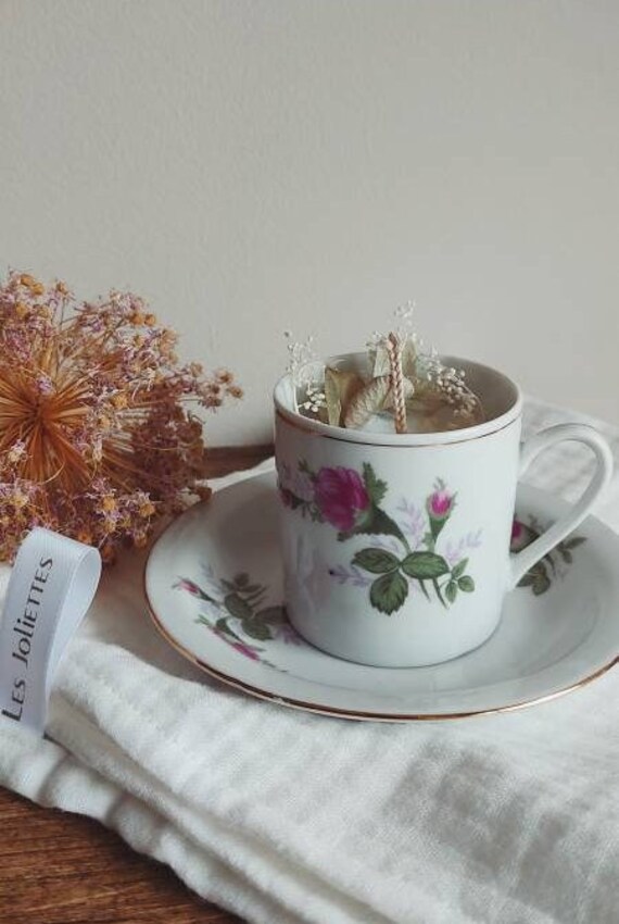 Tasse Bougie Roseline à Personnaliser