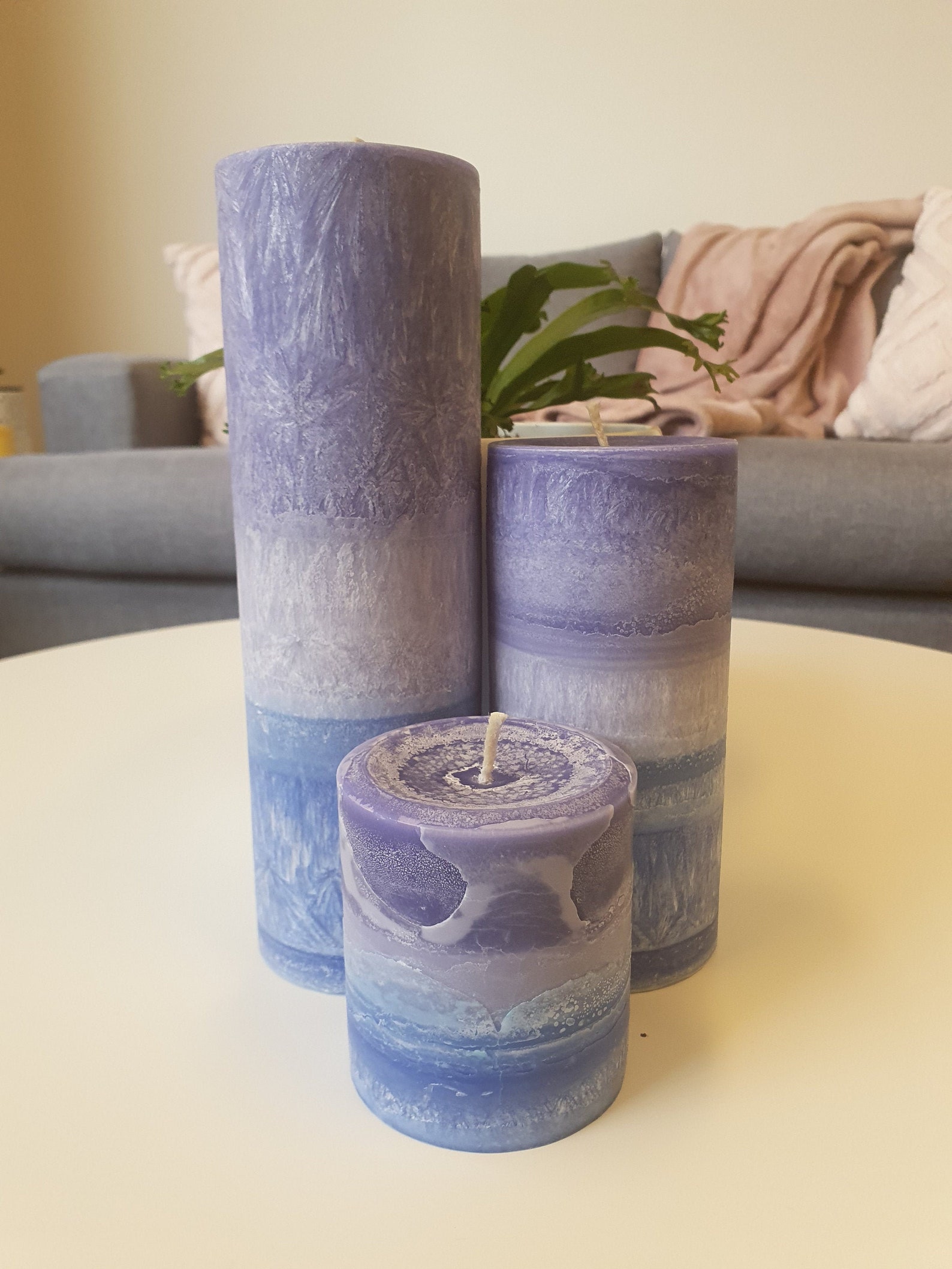 Custom Pillar Candles Etsy