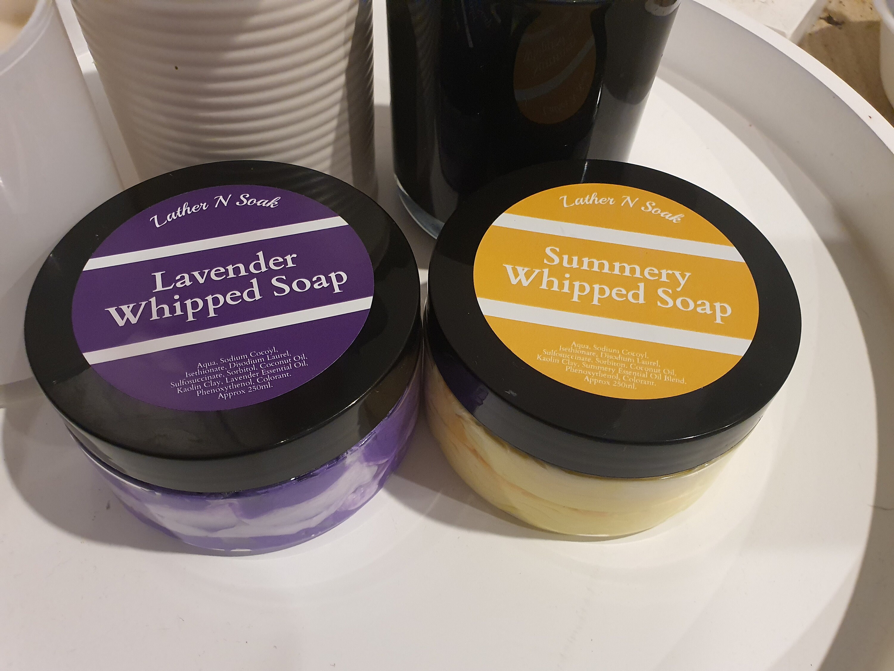 Whipped Soap 250ml Etsy