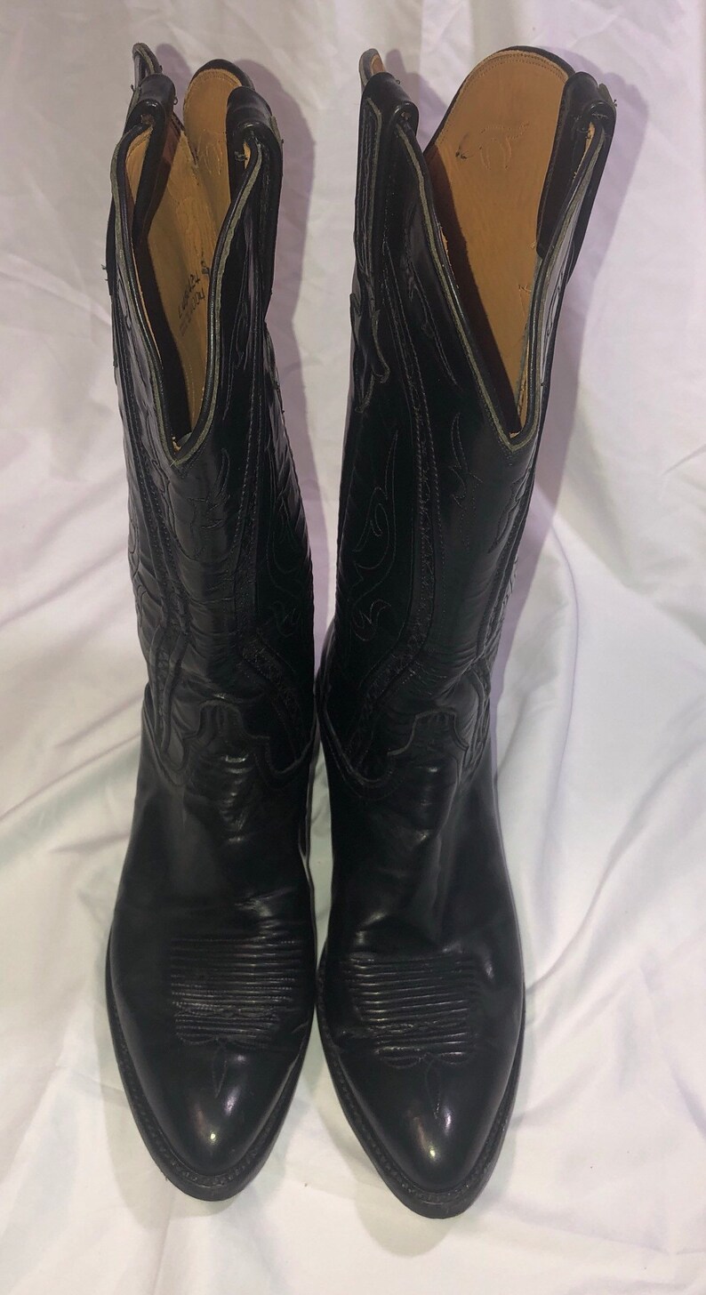 Womens Lucchese Classics Handmade Cowgirl Cowboy Boots size 10M