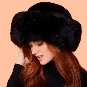 Baby Alpaca Fur Hat | Genuine Baby Alpaca Extra Fine Fur | Luxury Baby Alpaca Fur Hat for Woman