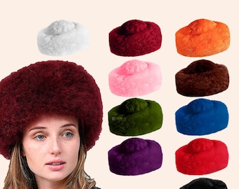 Baby Alpaca Fur Cossack Hat | Handmade Peruvian Winter Cap
