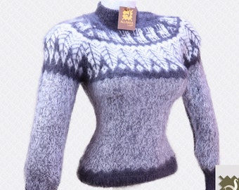 Allpaka /Alpaca Sweater Women Wool Sweater for Women White Alpaca Winter Sweater Peru