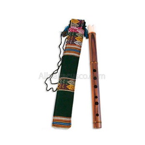 Song of the Andes Peruvian Quena Flute Wood w/Case