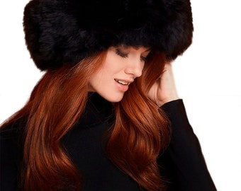 Baby Alpaca Fur Hat | Genuine Baby Alpaca Extra Fine Fur | Luxury Baby Alpaca Fur Hat for Woman