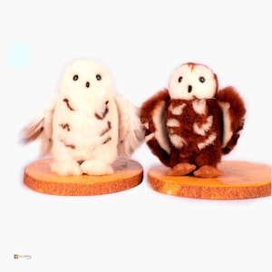Hot Sale Simulation Snow White Owl Plush Doll Soft Pillow Kawaii Personalized Gift for Children