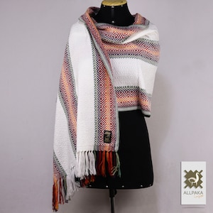 Bufanda de alpaca para mujer: suave, cálida y elegante / Envío gratuito