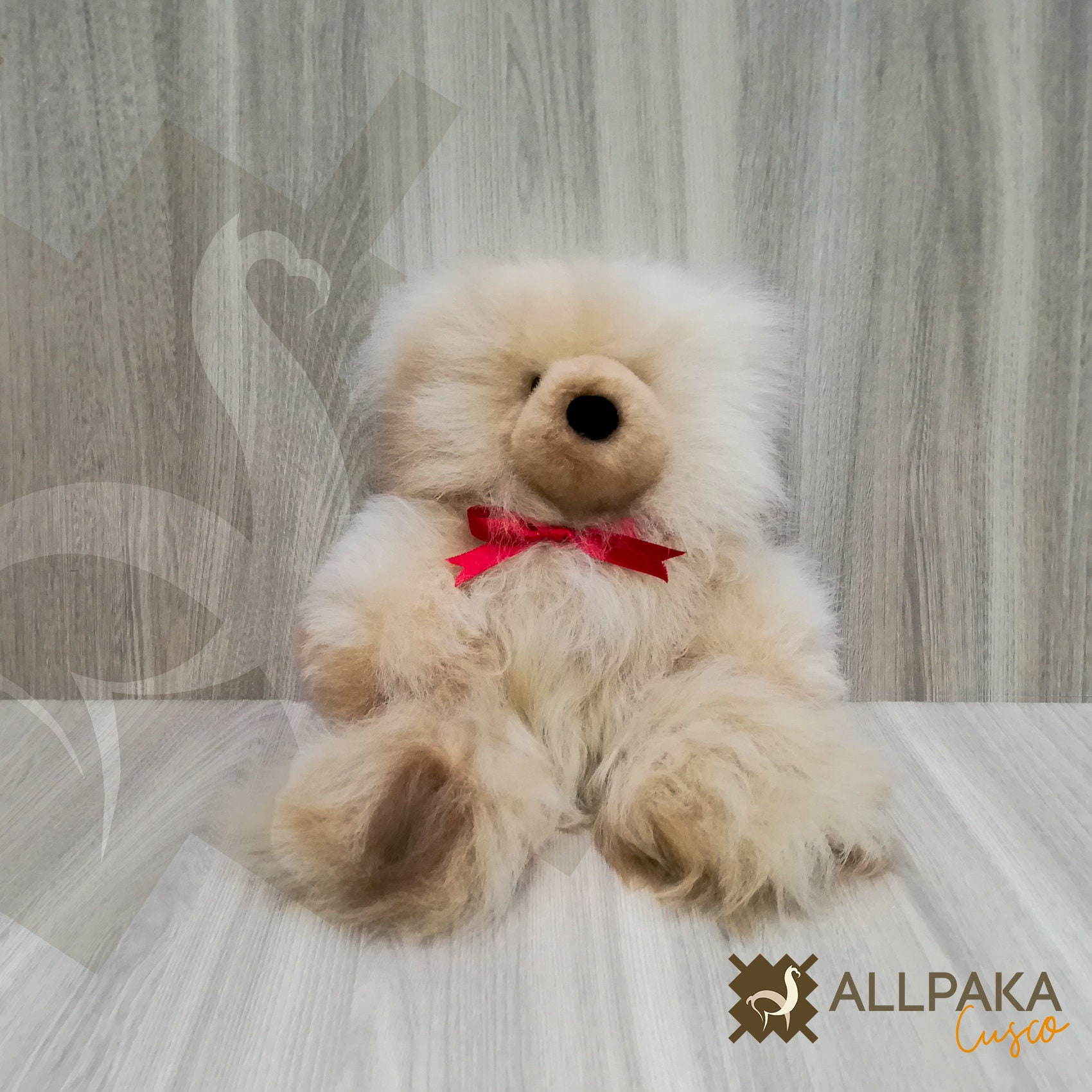 llama fur teddy bear