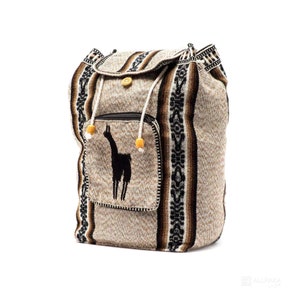 Peruvian Wool Backpack / Llama Pocket