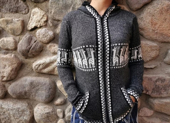 【破格！】PLAN C alpaca knit sweater Heather Oat Highland Alpaca Boxy V Neck - Buck Mason- Modern