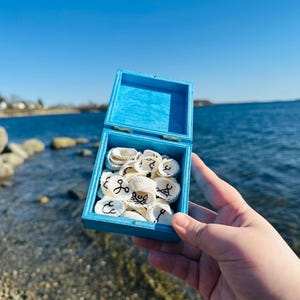 Janarric Sea Runes (Seashell Runes/Oracle Cards)