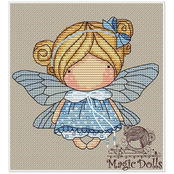 magic dolls cross stitch