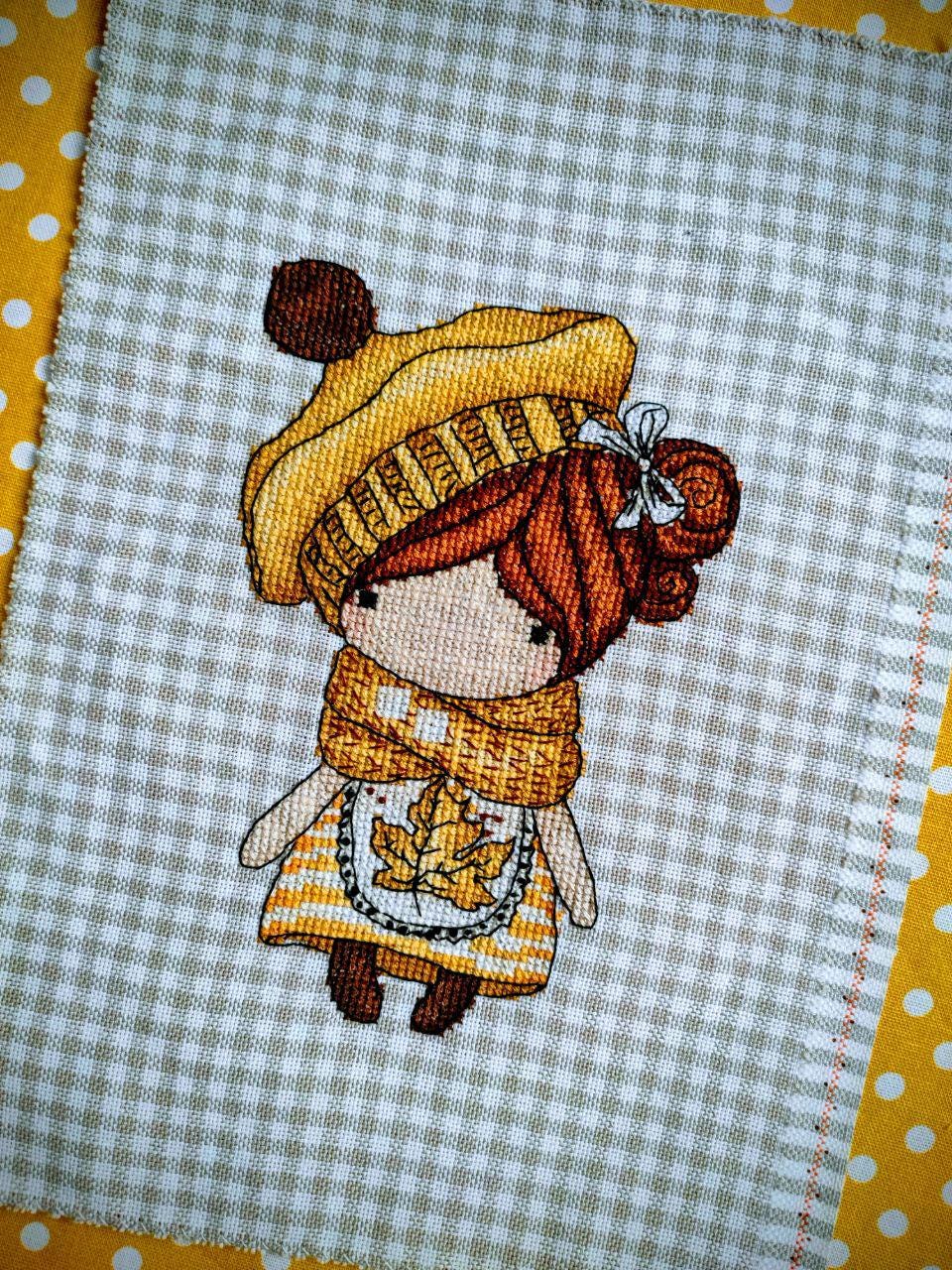 Doll Maple, Series Magic__dolls. DMC Cross Stitch Chart Needlepoint ...