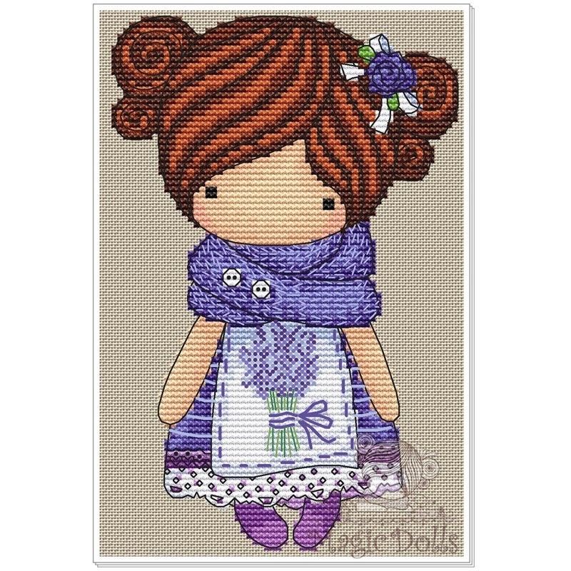 Magic dolls 2024 cross stitch