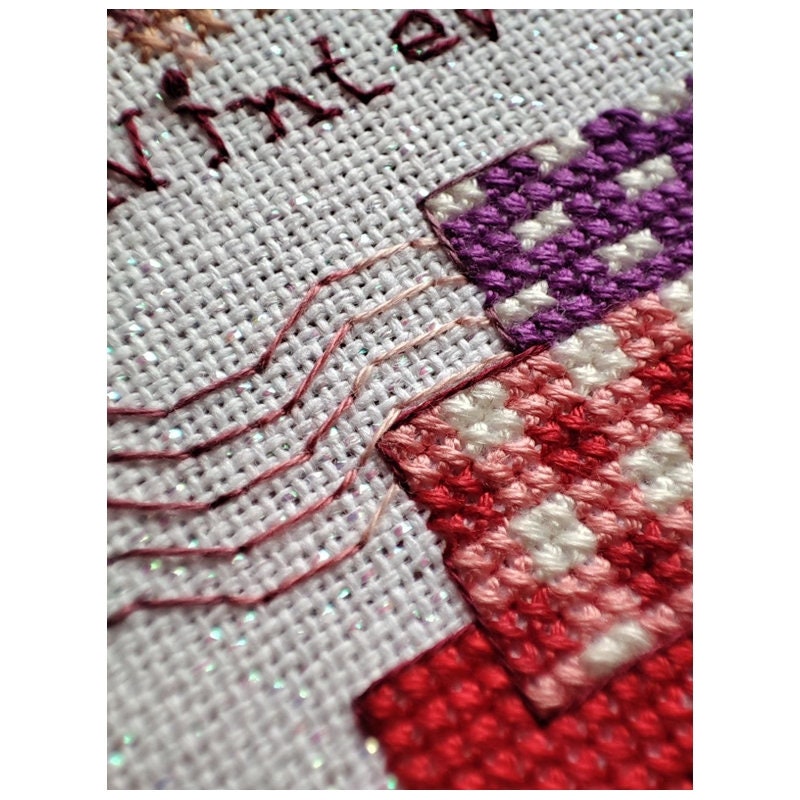 Shades of Winter DMC Cross Stitch Chart Needlepoint Pattern - Etsy