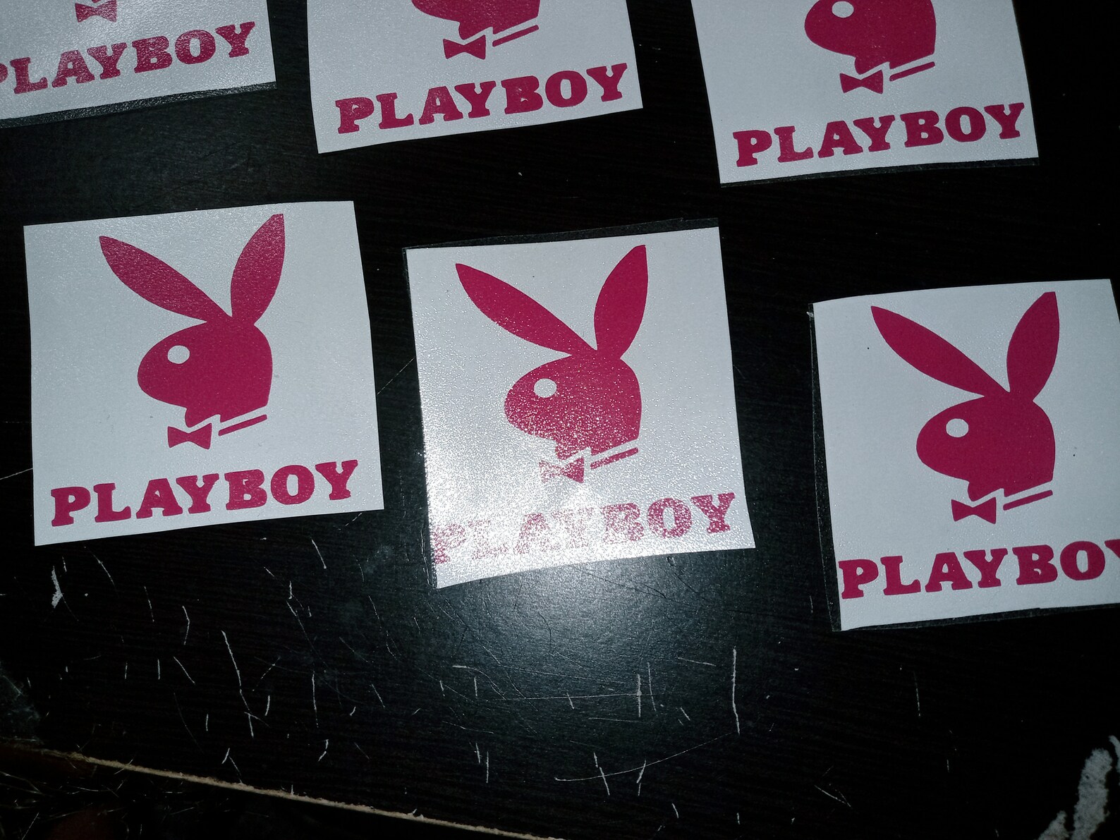 6 Playboy Stickers/ Decal/ Car/ Laptop wide 2 x tall 2 Etsy