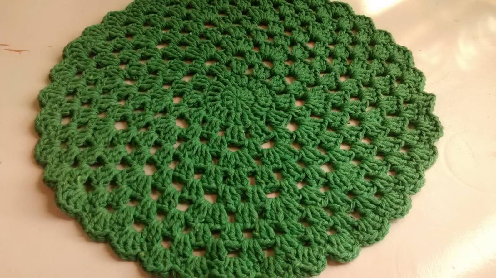 Crochet Granny Circle Doily Pattern Crochet Vintage Doily Etsy Canada