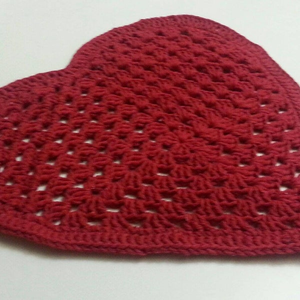 Crochet Granny heart pattern